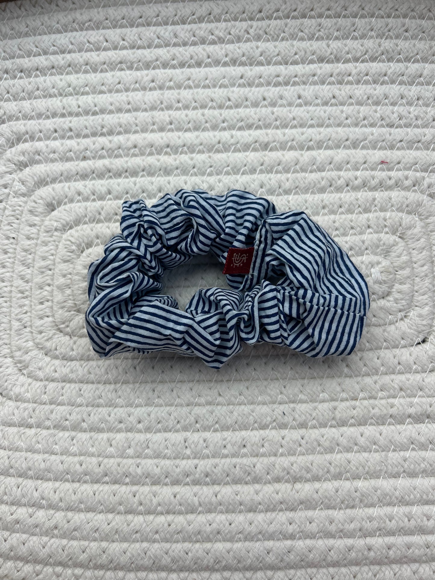 Block-Printed Scrunchies