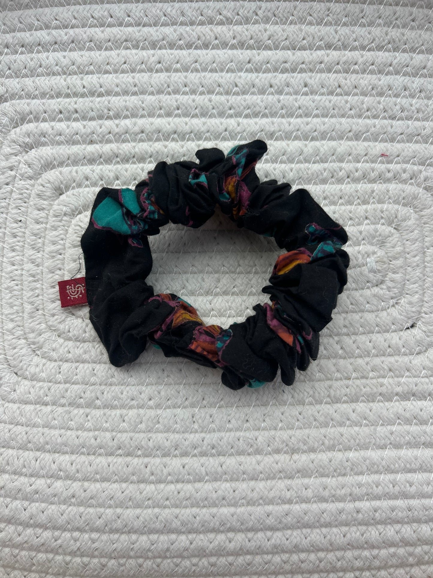 Block-Printed Scrunchies