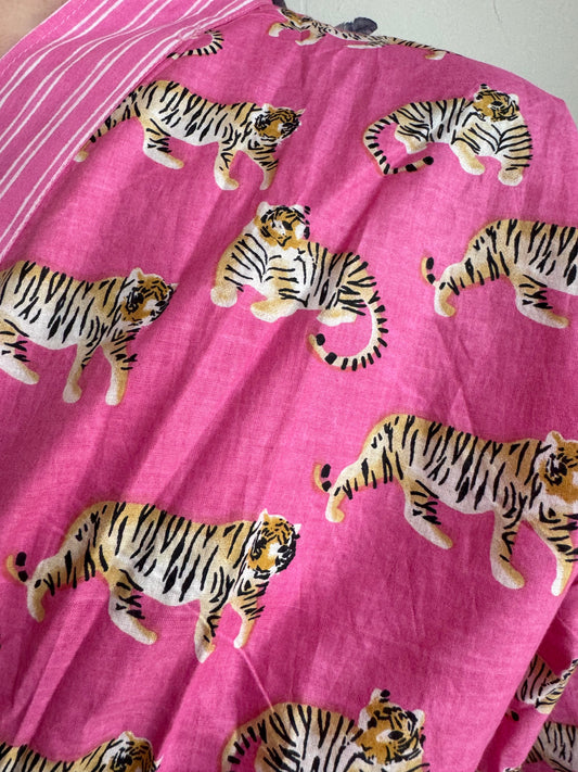 Tiger Print | Pink - Imli.lifestyle